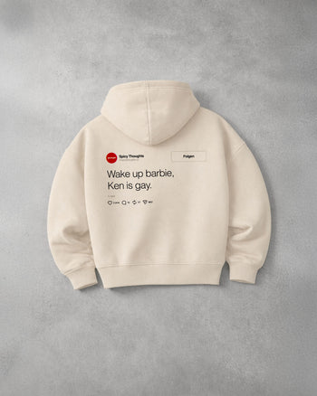 Oversized Hoodie - Wake Up Barbie "Feed"