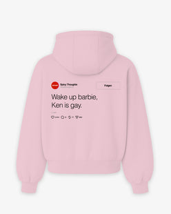 Oversized Hoodie - Wake Up Barbie "Feed"