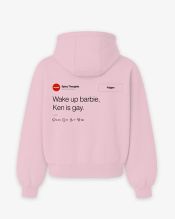 Oversized Hoodie - Wake Up Barbie "Feed"