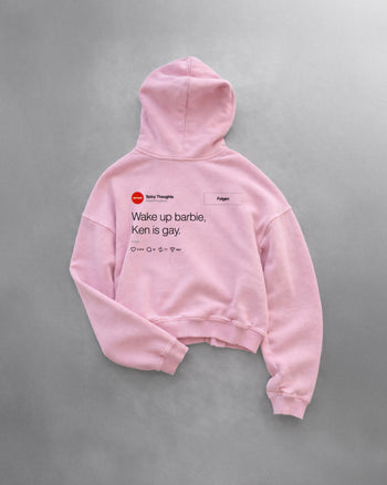 Oversized Hoodie - Wake Up Barbie "Feed"