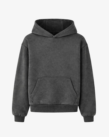 Oversized Hoodie Washed - Always late