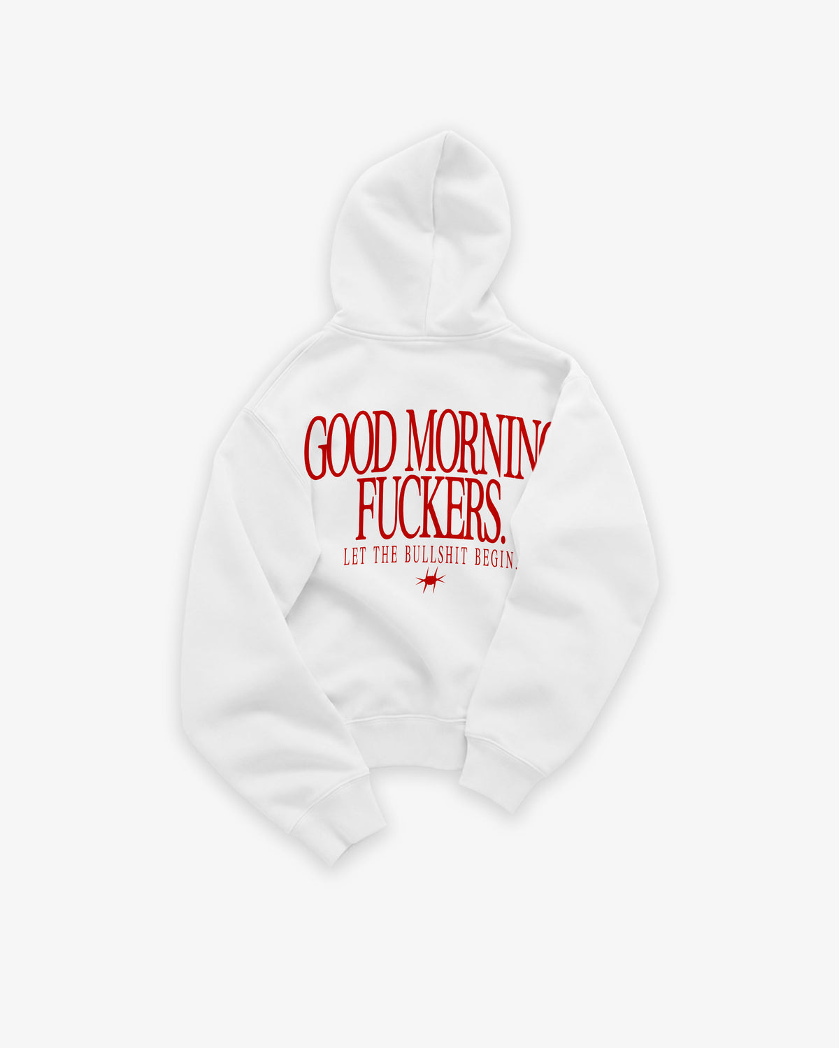Oversized Hoodie - Good Morning Fuckers