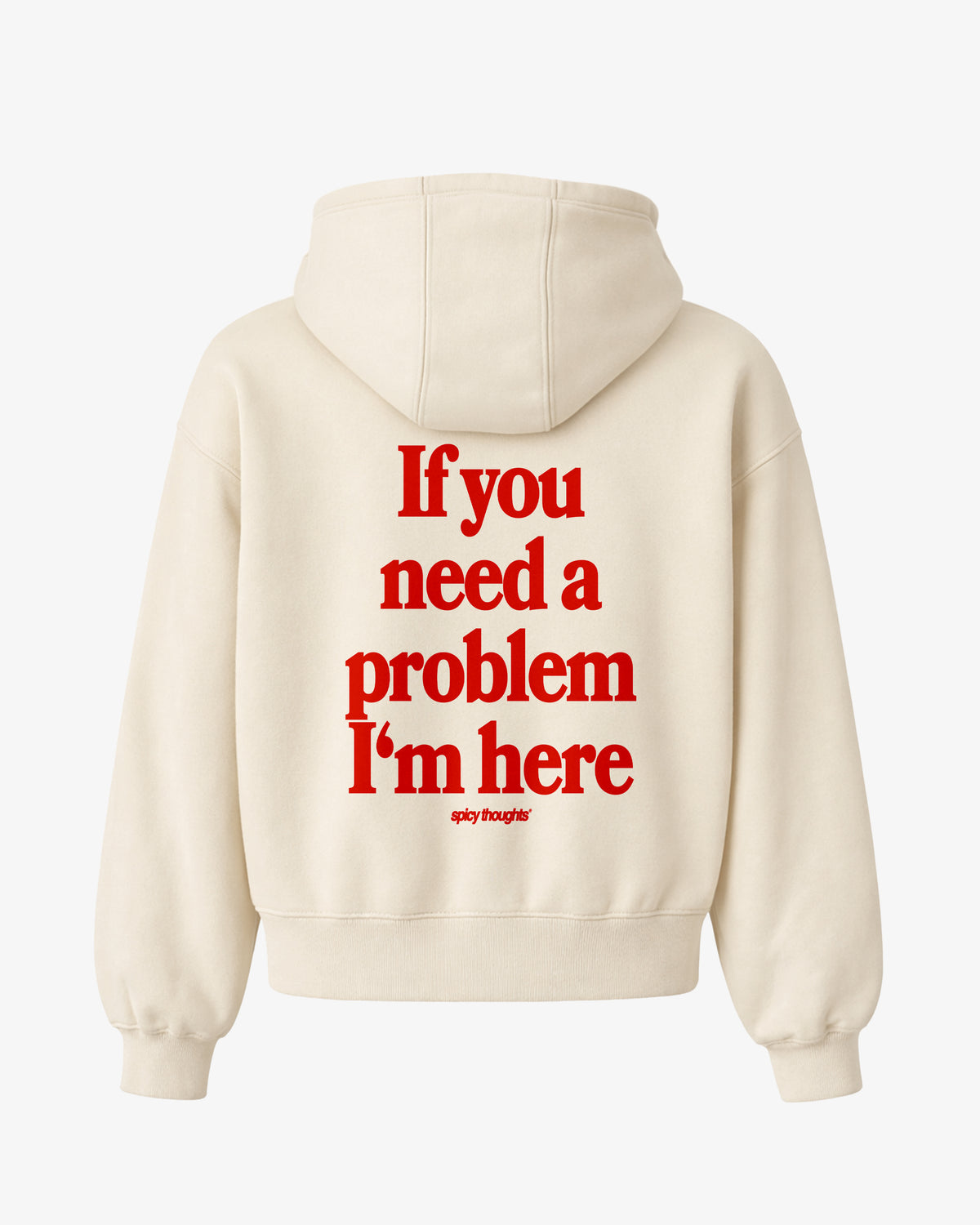 Oversized Hoodie - If you need a problem, I’m here