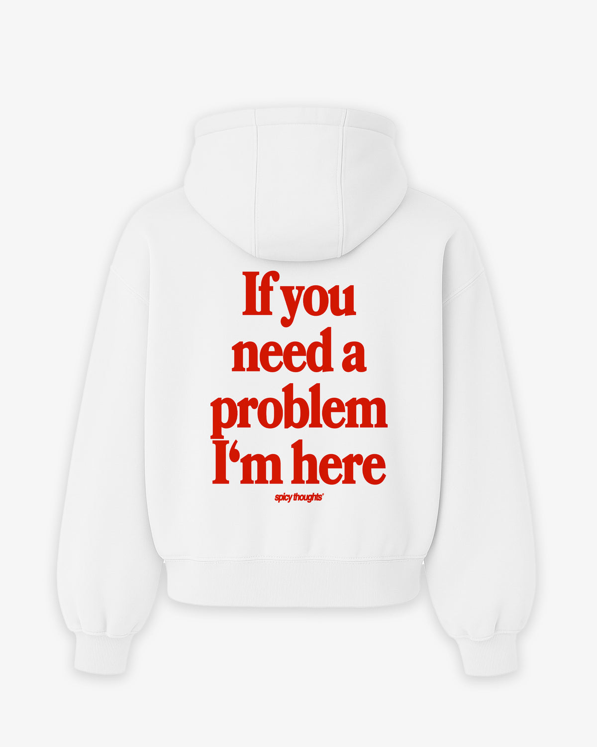 Oversized Hoodie - If you need a problem, I’m here