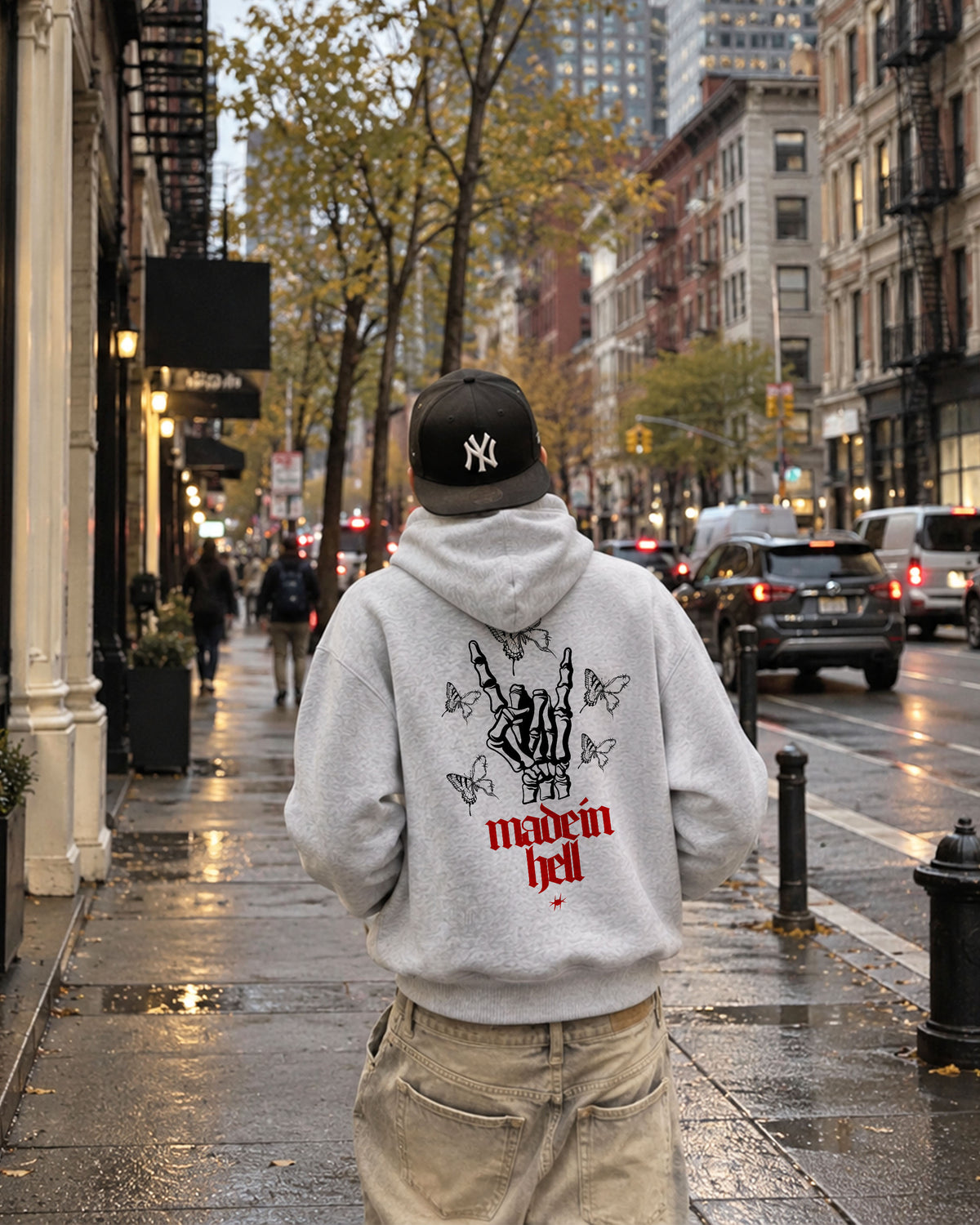 Oversized Hoodie - Made In Hell