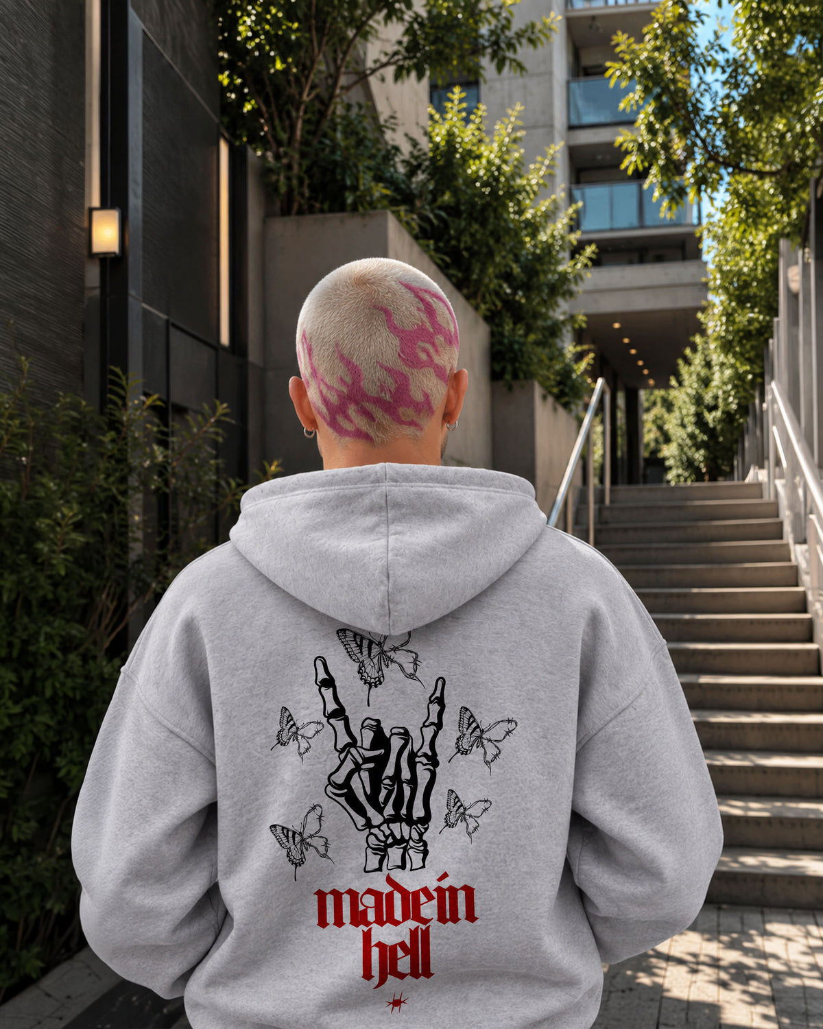 Oversized Hoodie - Made In Hell