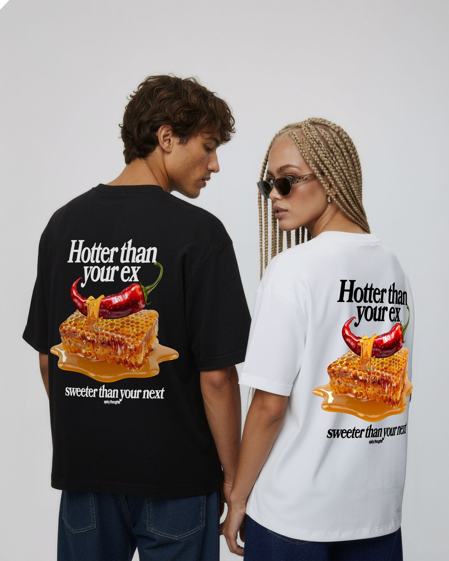 Heavy Oversized Tee - Hotter than your Ex