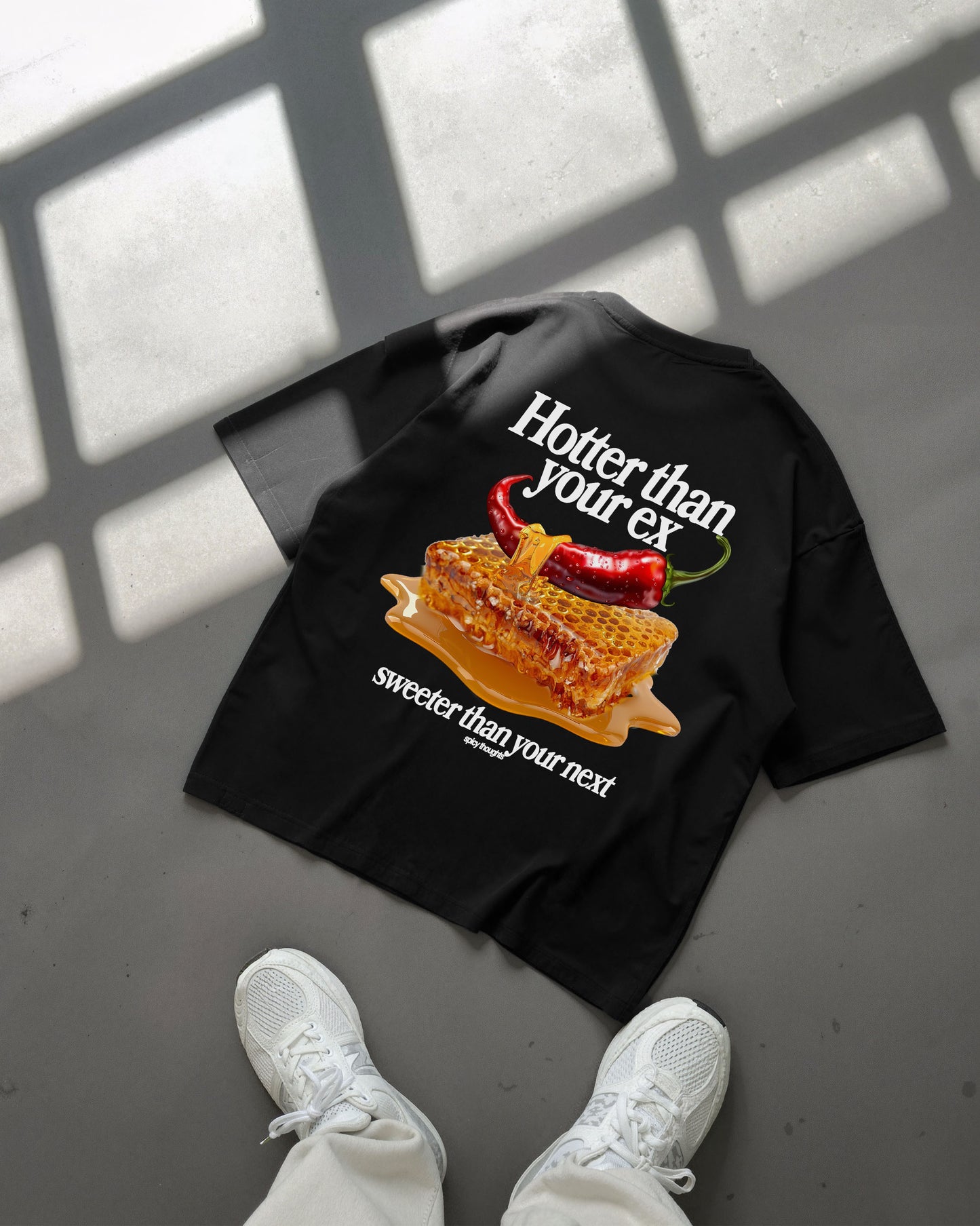 Heavy Oversized Tee - Hotter than your Ex