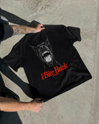 Heavy Oversized Tee - I Bite Back