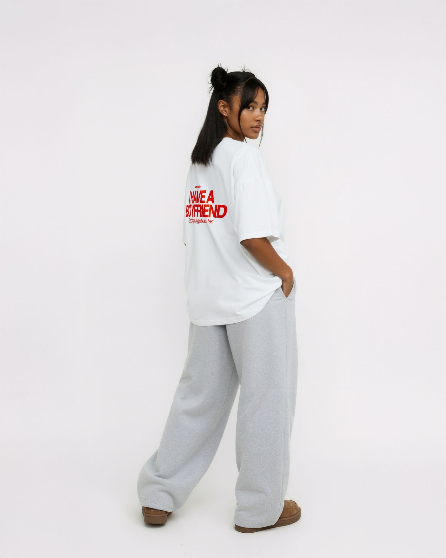 Heavy Oversized Tee - I Have a Boyfriend
