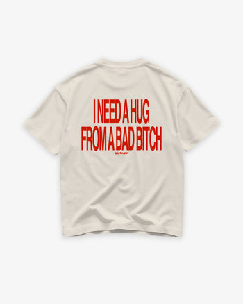 Heavy Oversized Tee - I Need a Hug