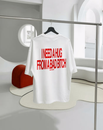 Heavy Oversized Tee - I Need a Hug