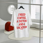 Heavy Oversized Tee - I Need Coffee, a Tattoo and a Vacation
