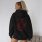 Oversized Hoodie - I’m Not Shy, I Just Don’t Like You Handwritten