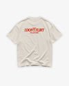 Heavy Oversized Tee - I Don’t Flirt – I’m Just Kind