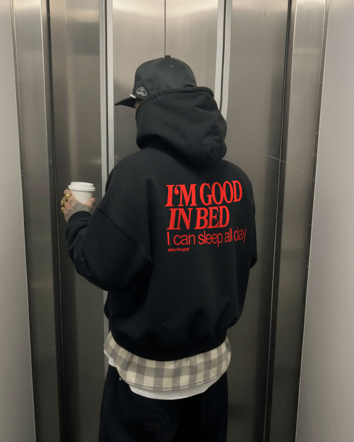 Oversized Hoodie - I’m Good In Bed