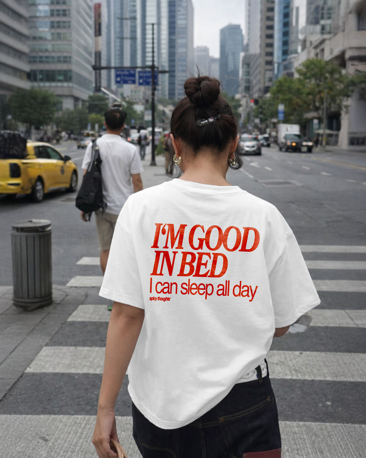 Heavy Oversized Tee - I’m Good In Bed