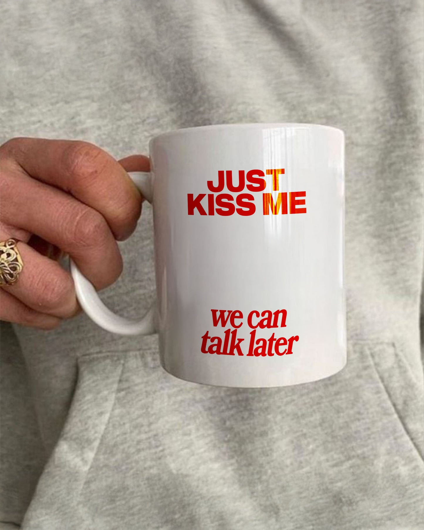 Ceramic Cup - Just Kiss Me