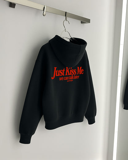 Oversized Hoodie - Just Kiss Me