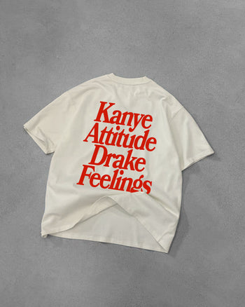 Heavy Oversized Tee - Kanye x Drake