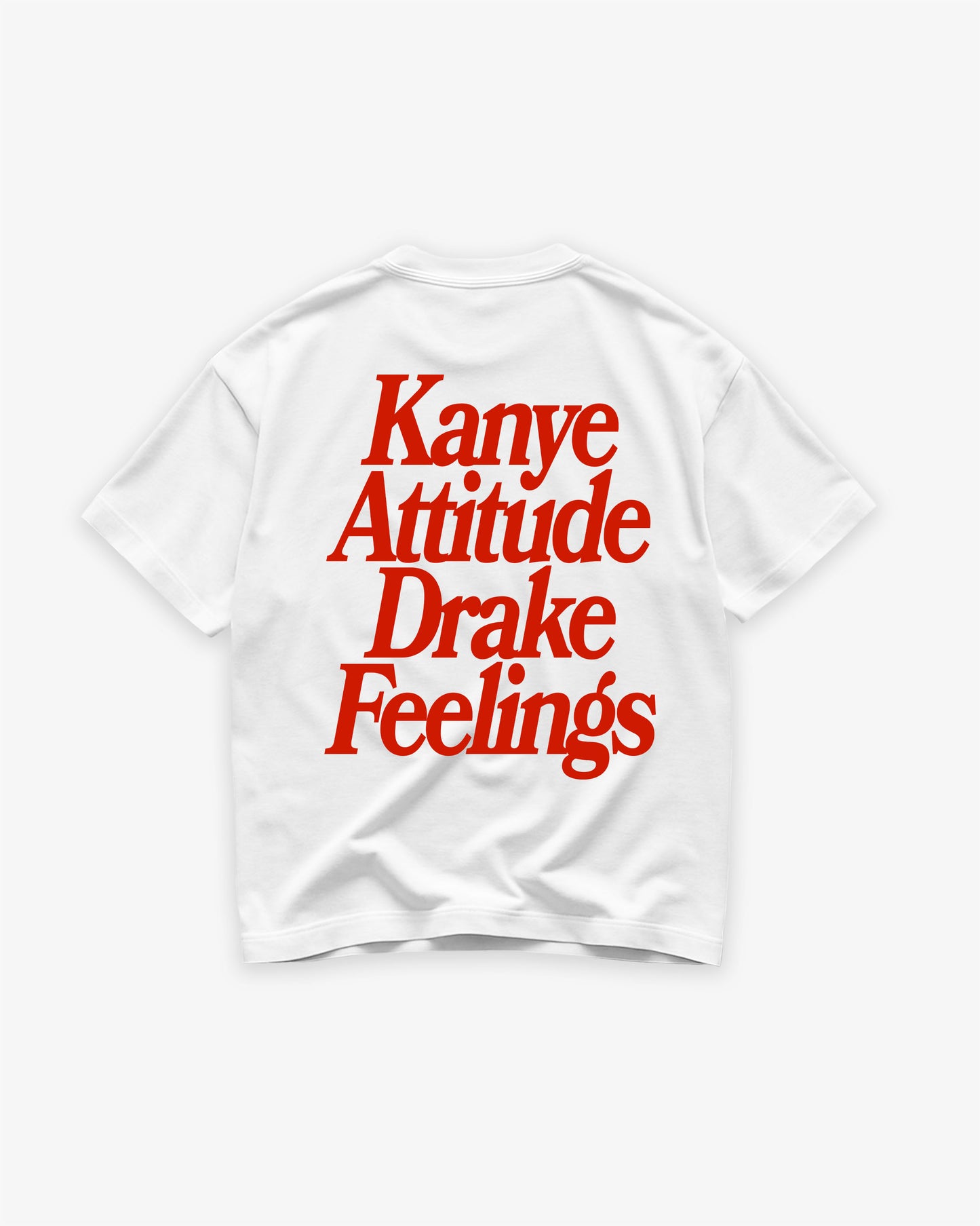 Heavy Oversized Tee - Kanye x Drake