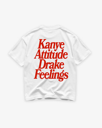 Heavy Oversized Tee - Kanye x Drake