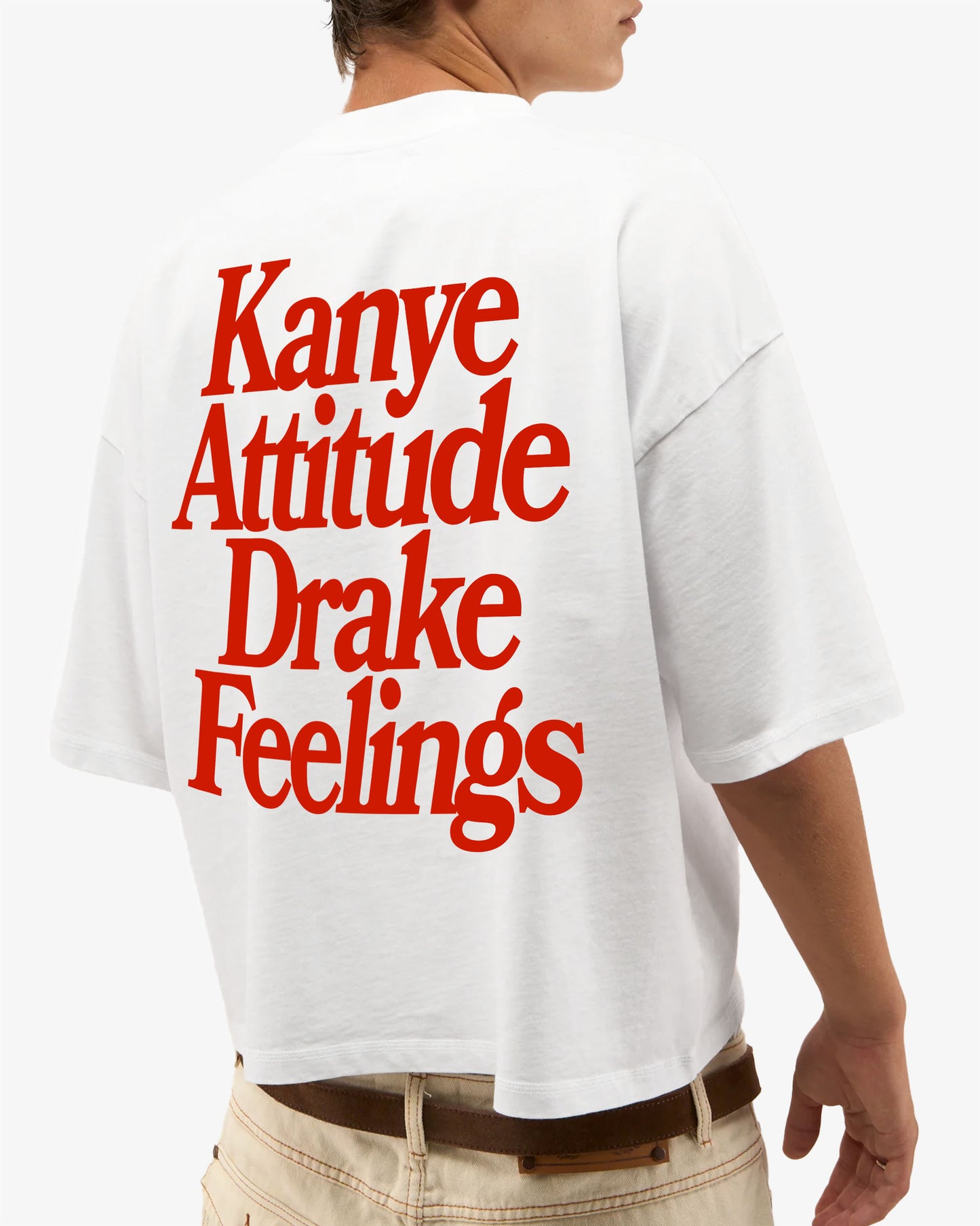Heavy Oversized Tee - Kanye x Drake