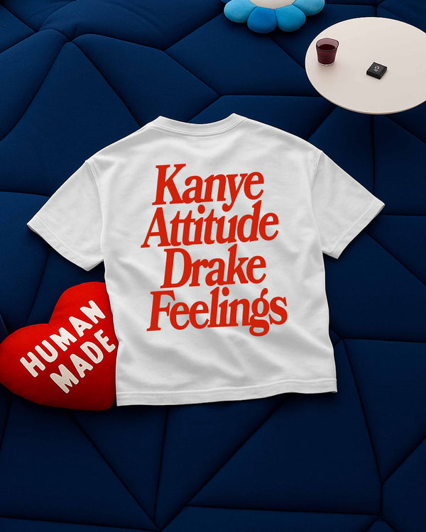 Heavy Oversized Tee - Kanye x Drake