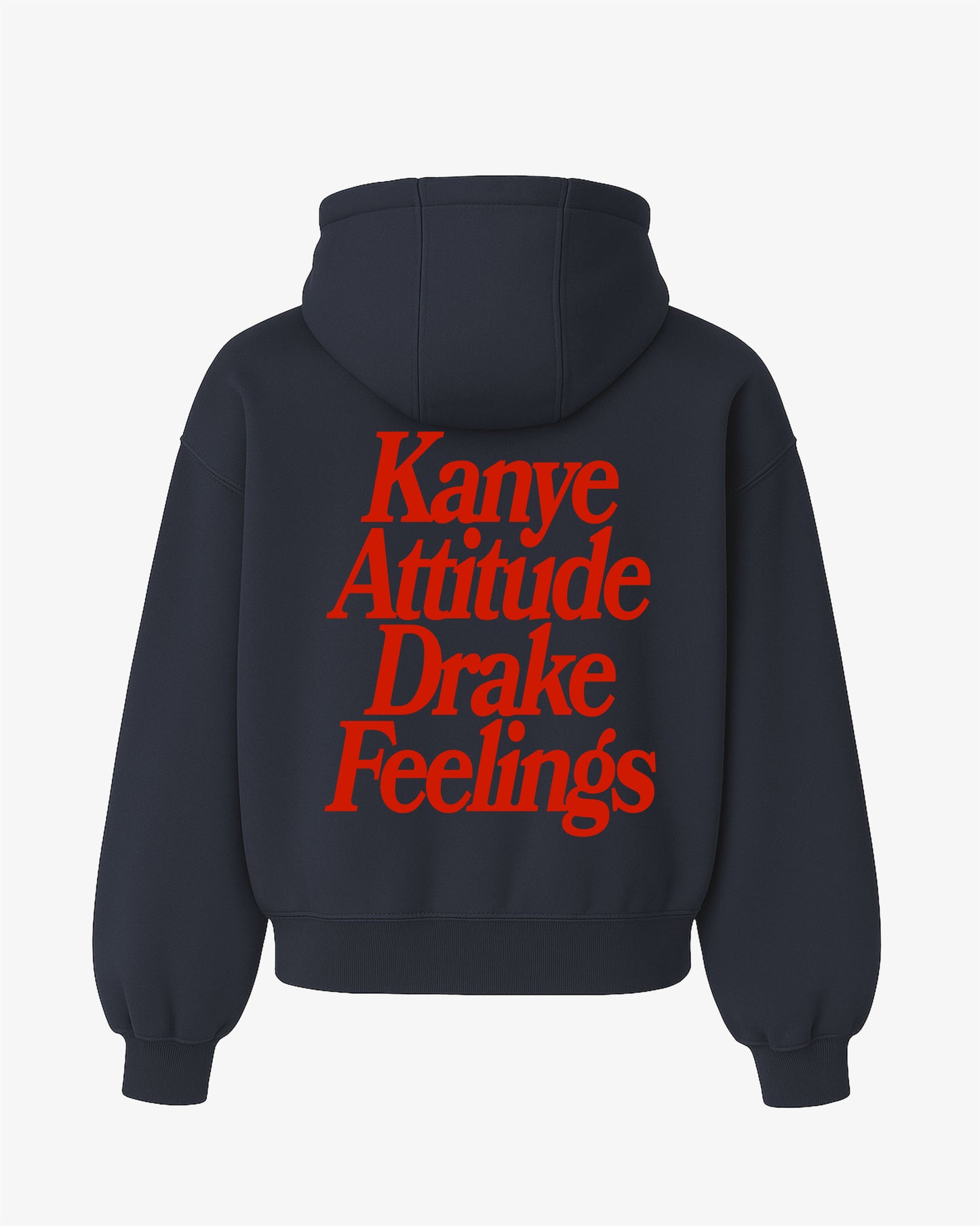 Oversized Hoodie - Kanye x Drake