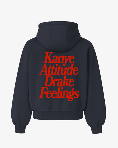 Oversized Hoodie - Kanye x Drake