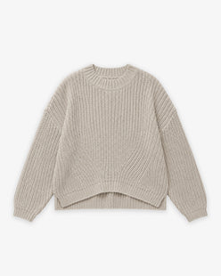 Cropped Knitted Sweater Girls