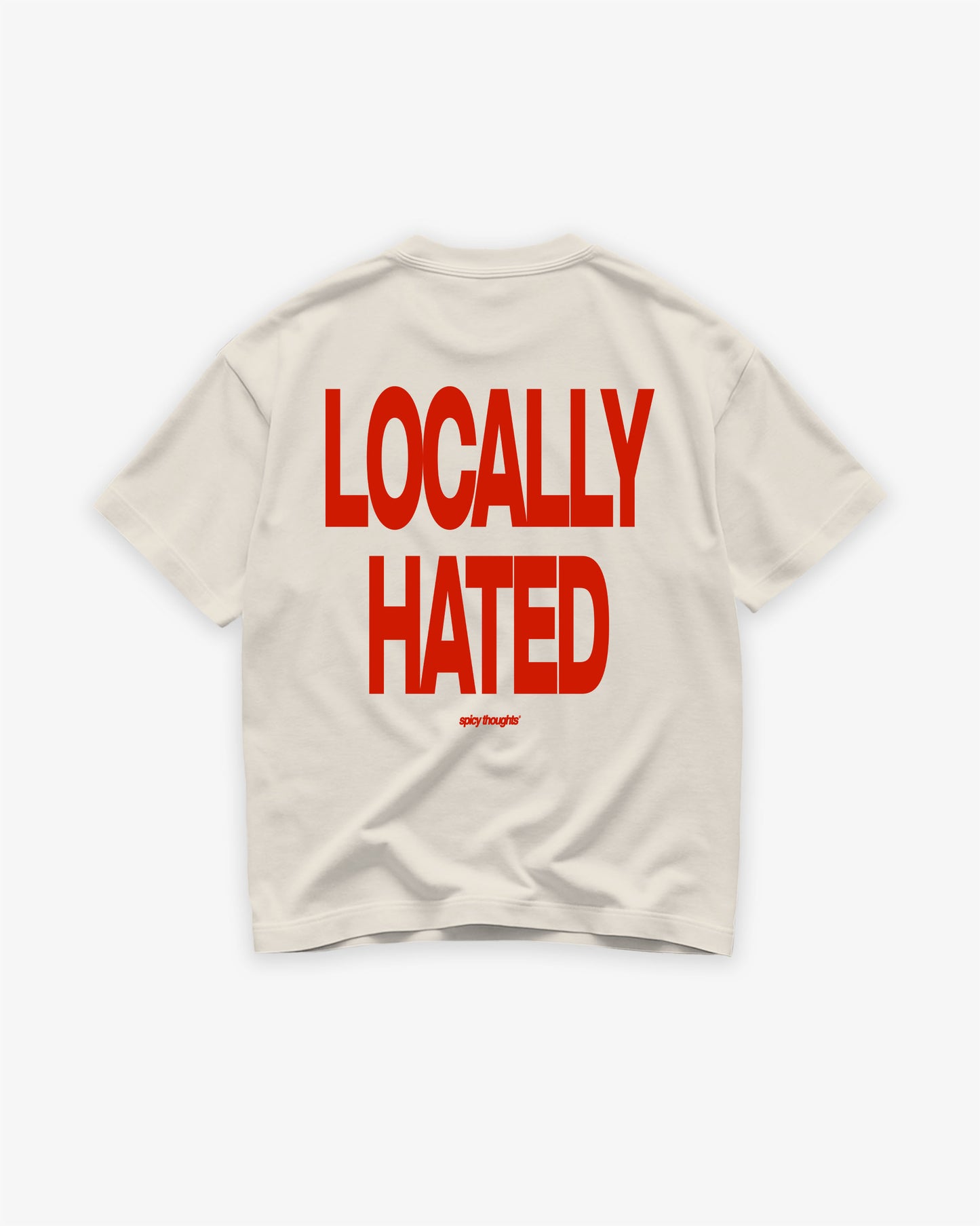Heavy Oversized Tee - Locally Hated