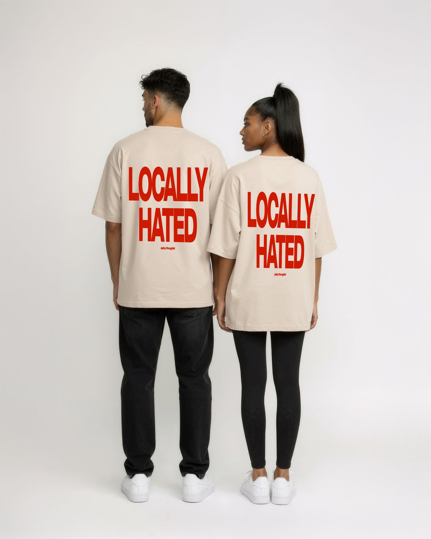 Heavy Oversized Tee - Locally Hated