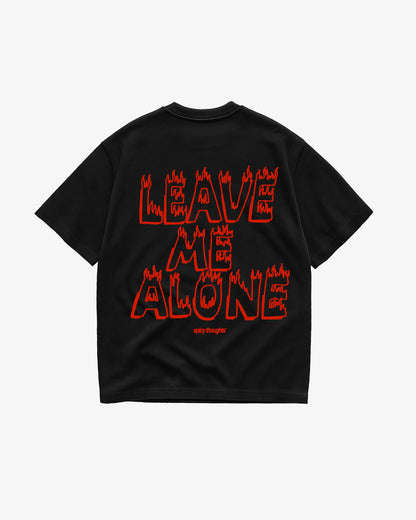 Heavy Oversized Tee - Leave Me Alone