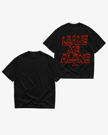 Heavy Oversized Tee - Leave Me Alone