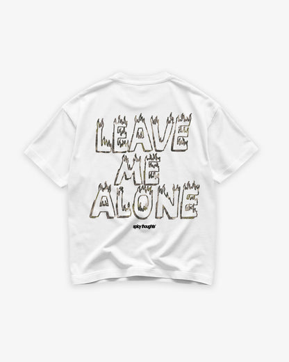 Heavy Oversized Tee - Leave Me Alone