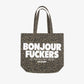 Tote Bag Leopard - Bonjour Fuckers