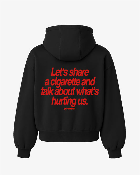 Oversized Hoodie - Let’s Share a Cigarette