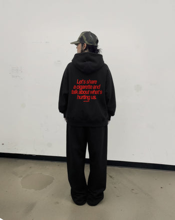 Oversized Hoodie - Let’s Share a Cigarette