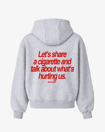 Oversized Hoodie - Let’s Share a Cigarette