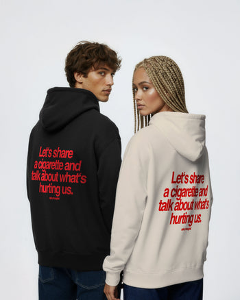 Oversized Hoodie - Let’s Share a Cigarette