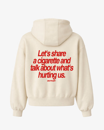 Oversized Hoodie - Let’s Share a Cigarette