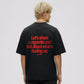 Heavy Oversized Tee - Let’s Share a Cigarette