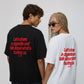 Heavy Oversized Tee - Let’s Share a Cigarette