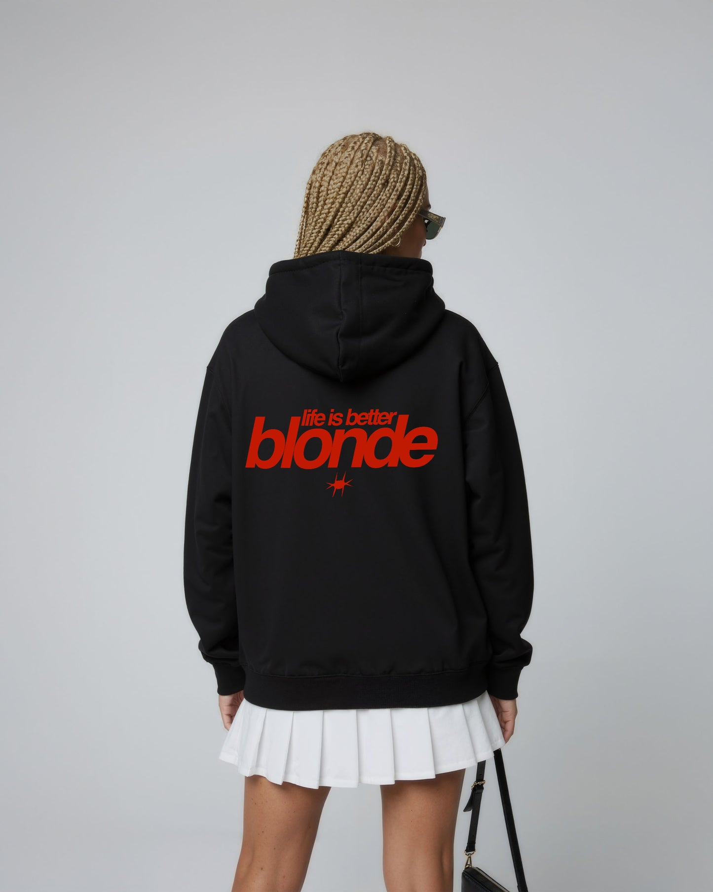 Oversized Hoodie - Life Is Better Blonde