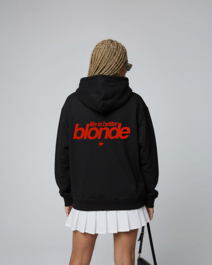 Oversized Hoodie - Life Is Better Blonde