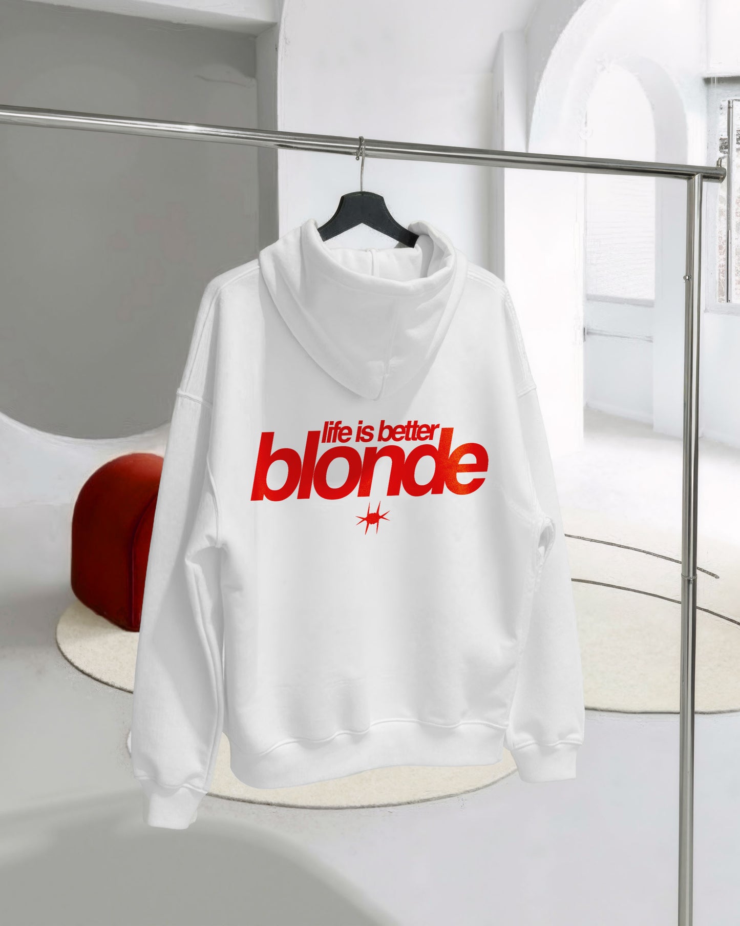 Oversized Hoodie - Life Is Better Blonde