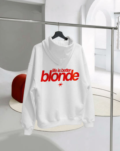 Oversized Hoodie - Life Is Better Blonde