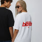 Heavy Oversized Tee - Life Is Better Blonde