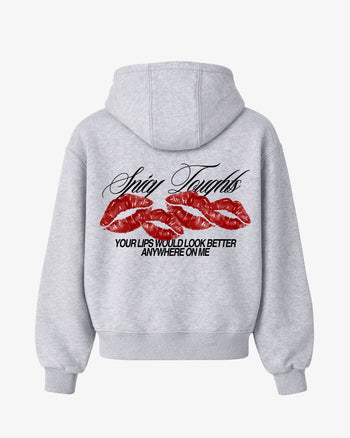 Oversized Hoodie - Your Lips Would Look Better